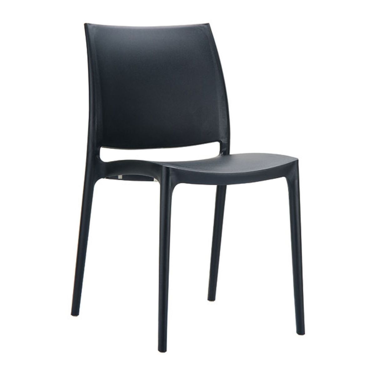 Légia Stuhl ENZO 45x42x81 cm (BxTxH); schwarz