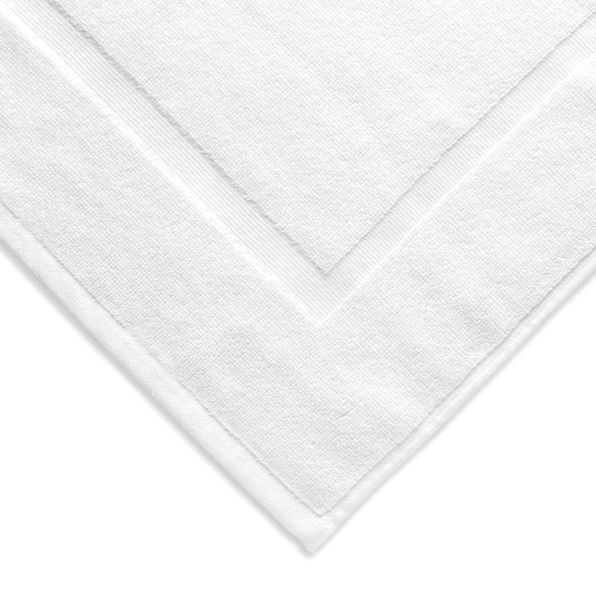 bertsch Hotelwäsche Walkfrottier Badvorleger weiss 50/70 cm, Nutabrandung ringsum 1,5cm breit; 50x70 cm (BxL); weiß