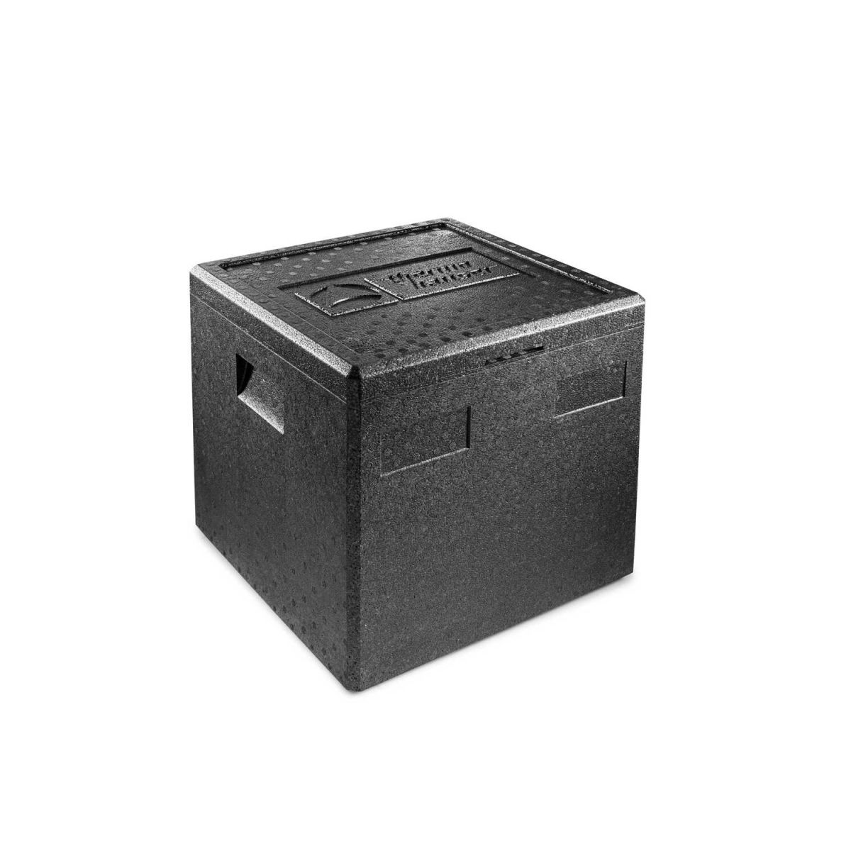 thermohauser thermohauser EPP-Thermobox Pizza, mit Deckel, 41 x 41 x 25,5 cm 41.5 l, 41x41x40 cm (LxBxH); schwarz