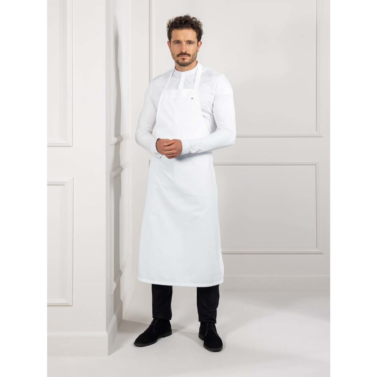 Le Nouveau Chef Kookschort Denver ; 70x110 cm (LxB); wit