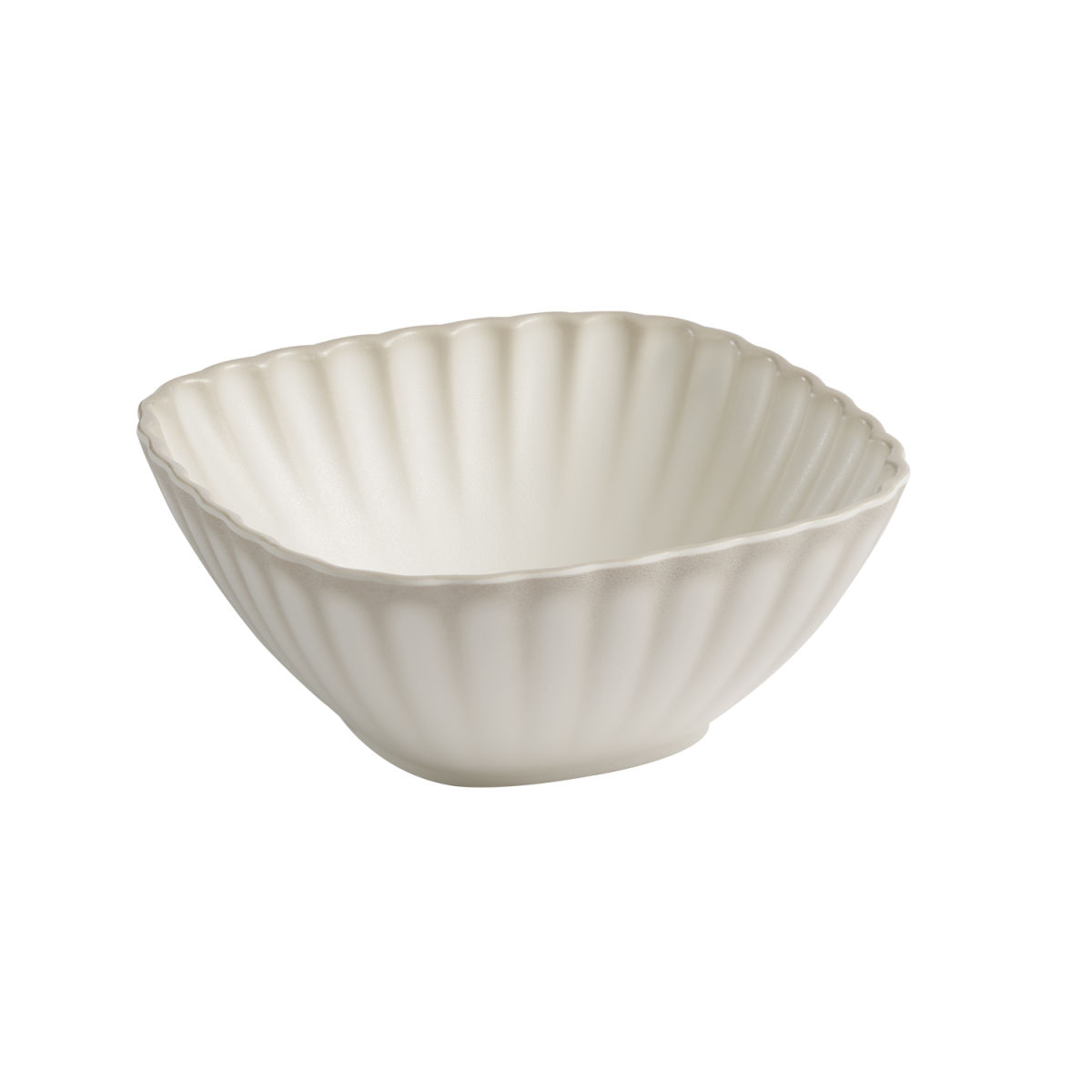 APS Schale -ARUMI-; 1100 ml, 19x19x8 cm (LxBxH); beige