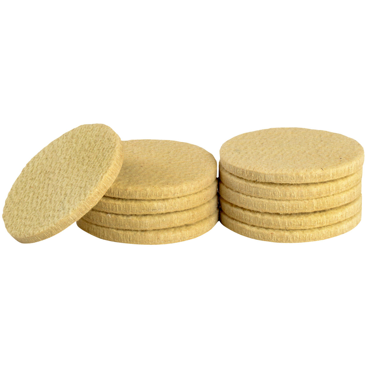 Neumärker Filzpads für Cleaner Pad gelb; 10 Stück / Pack