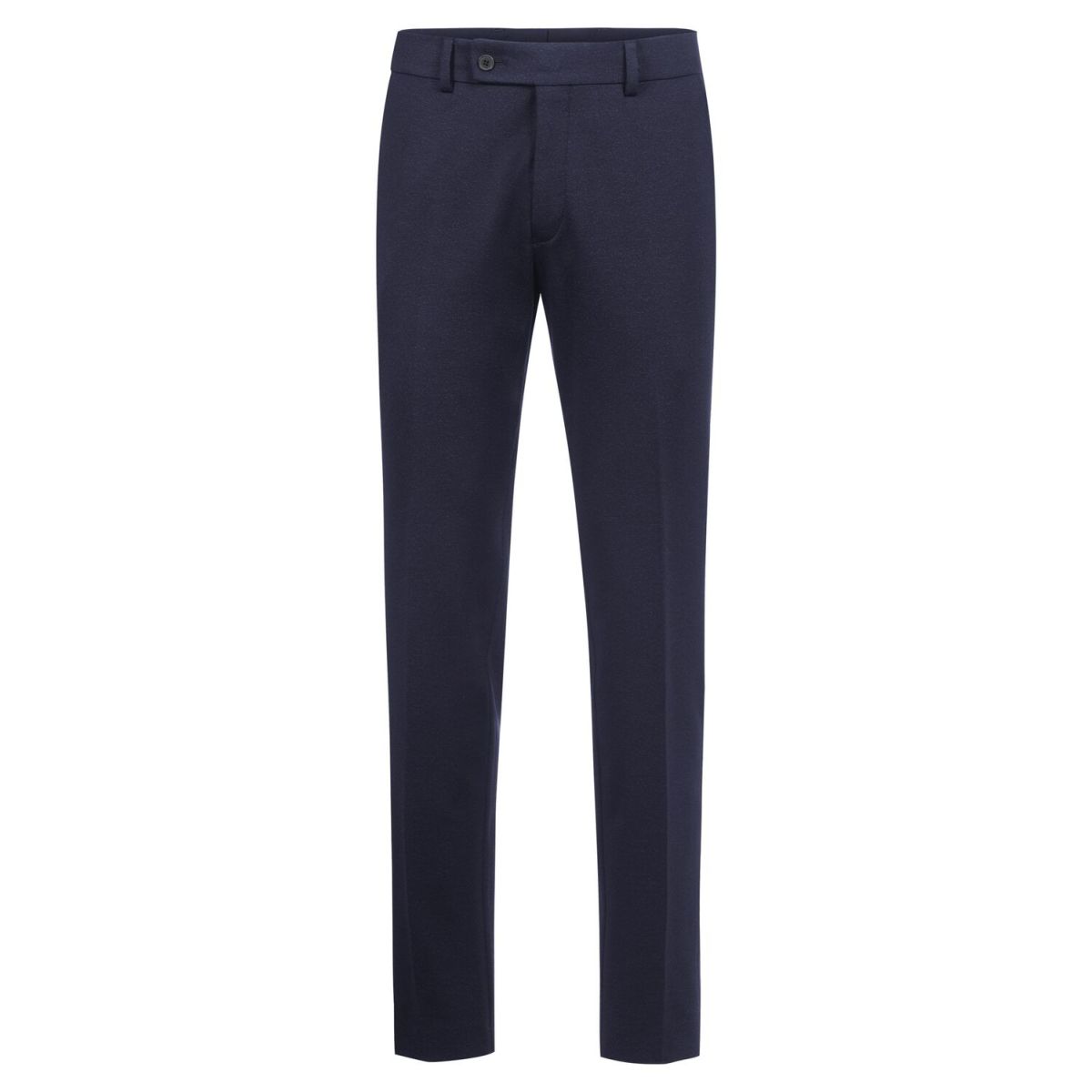 GREIFF Herren-Jerseyhose RF Casual Kleidergröße 44; blau meliert, Paspelierung blau meliert