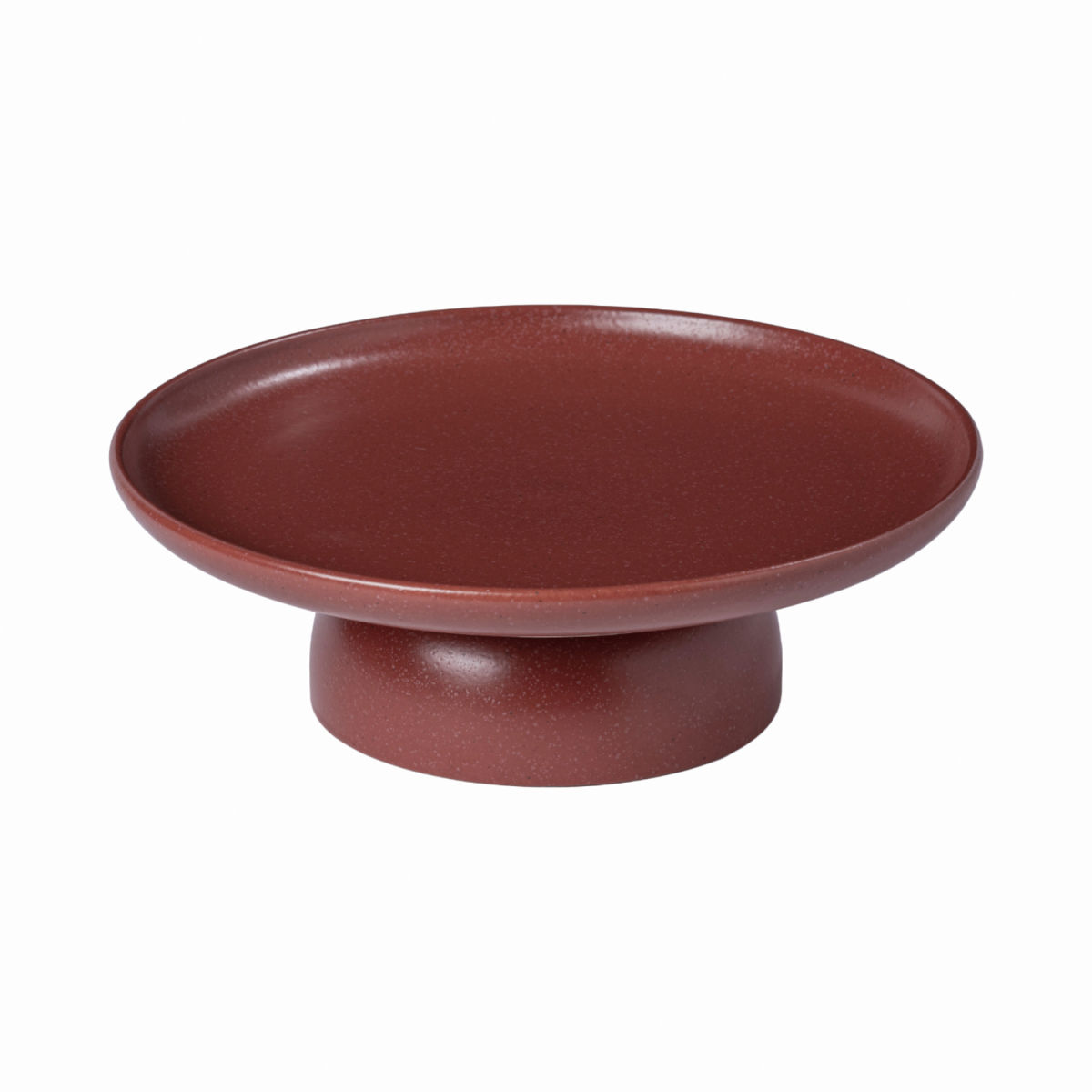 Costa Nova Fußteller Pacifica 26.8x8.9 cm (ØxH); rot; rund; 3 Stück / Pack