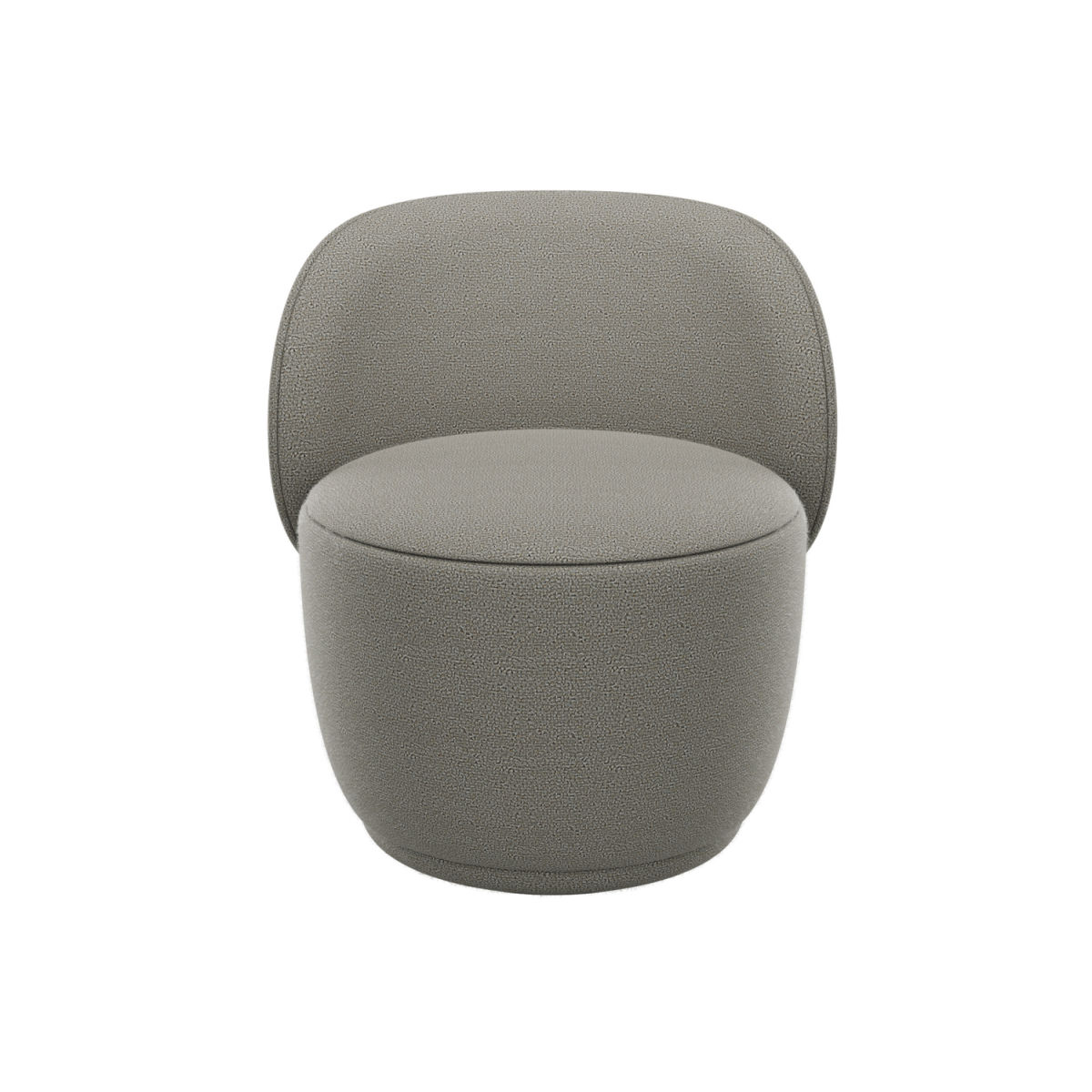 blomus Drehsessel -KUON- Stoff Socia 65x50x71x63 cm (BxTxHxL); grau