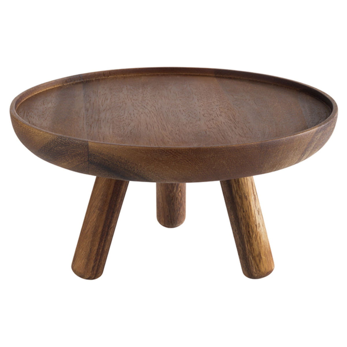 APS Buffetständer ACACIA, Akazienholz, rund 20x20x20x10.5 cm (LxBxØxH); braun; rund
