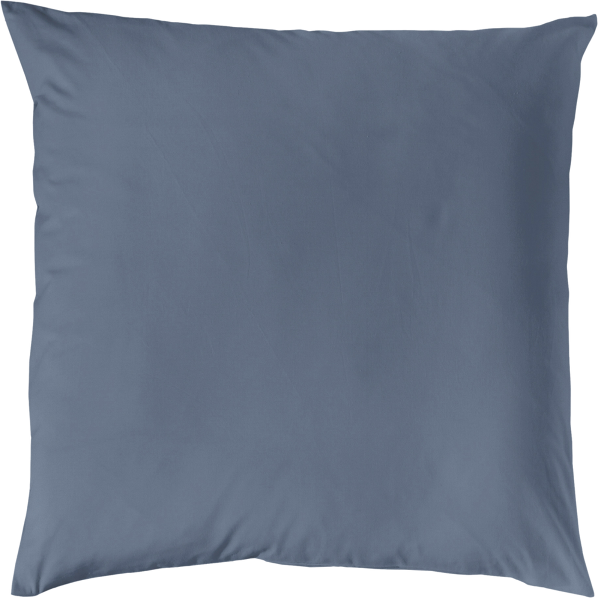 Decoper Decoper ® Mako-Satin Kissenbezug aus 100% Baumwolle 80x80 cm (LxB); denim dunkel