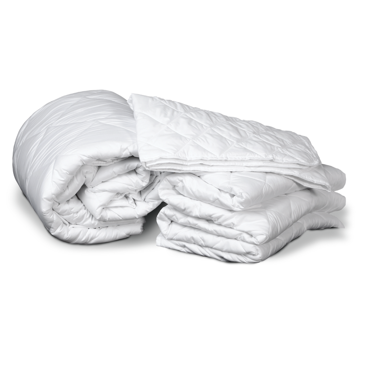Piumino Invernale Bianco 300gr/mq in Fibra Anallergica, Resistente ai lavaggi industriali Lombarda Trapunte; 260x205 cm (LxL); bianco; 6 pz. / Pacco