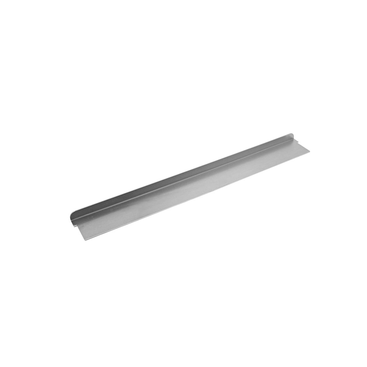 Schneider Vorsatzschiene Typ-S aus Edelstahl - 200 mm; 40x5 cm (LxB); silber