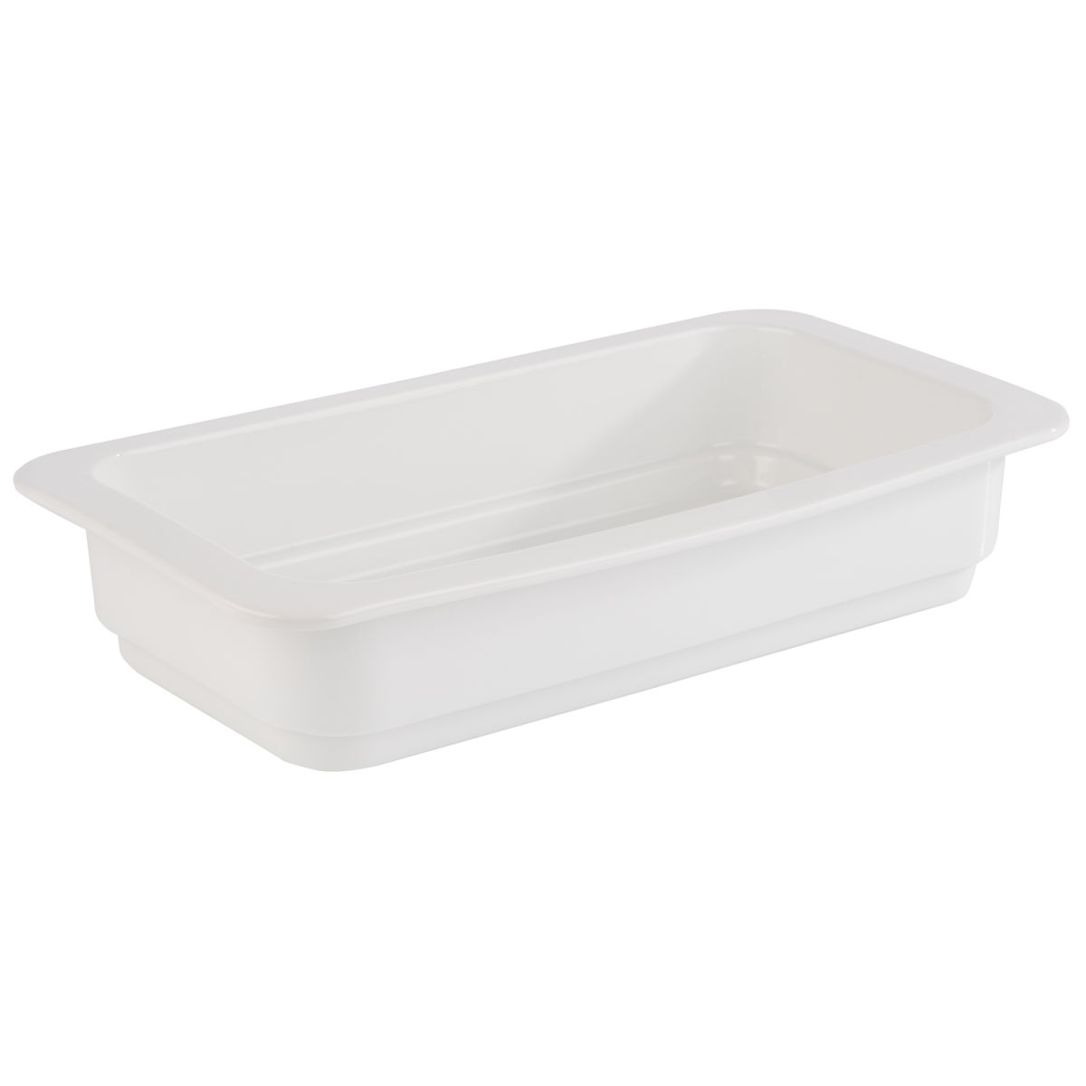 APS GN 1/3 Behälter, Porzellan GN 1/3, 2 l, 32.5x17.6x6 cm (LxBxT); weiß