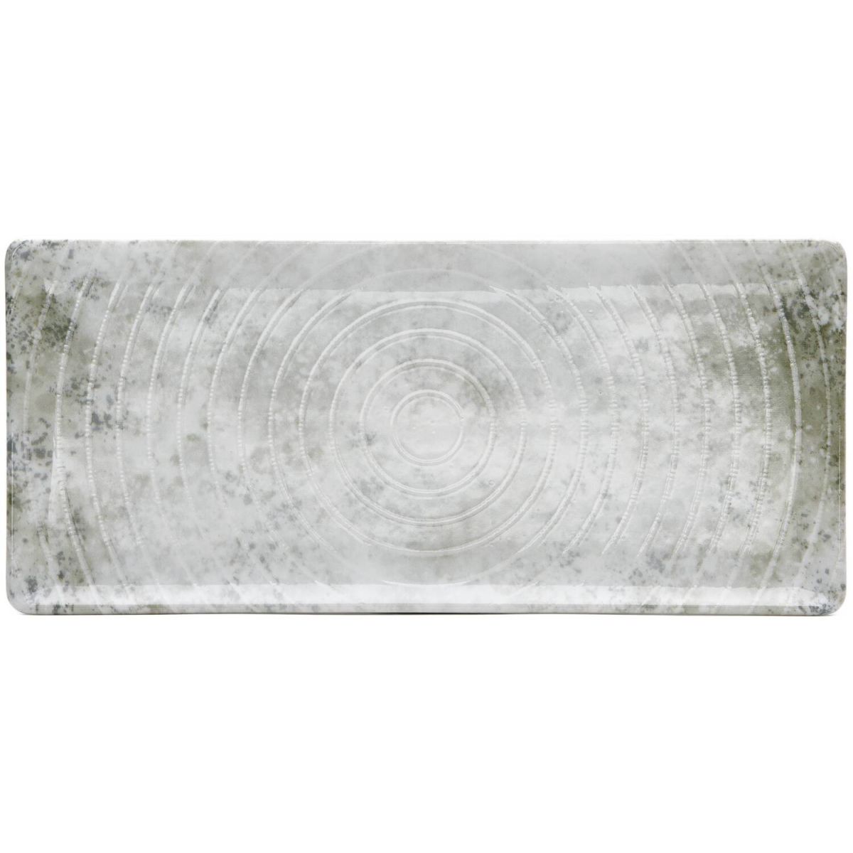 Piatto da portata Korfu van Well; 29x13x1.5 cm (LxLxH); grigio; rettangolare; 6 pz. / Pacco