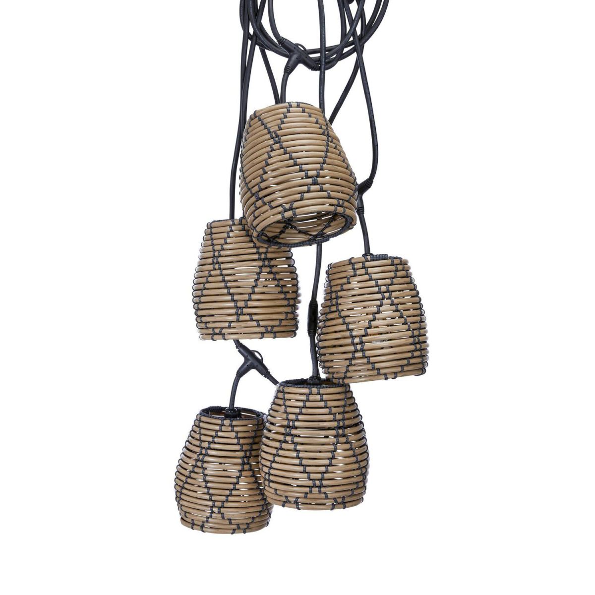 PR Home Lichterkette Flex out 33x18x33 cm (LxBxH); beige