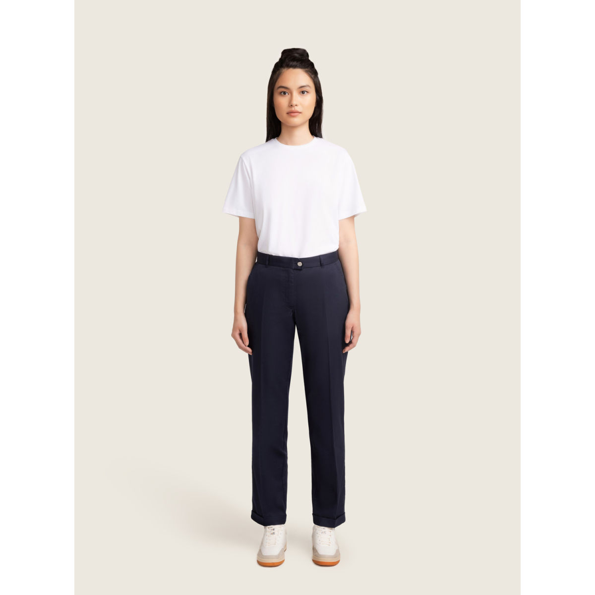 KAYA&KATO Chino Damen TOLEDO Kleidergröße XL; schwarz