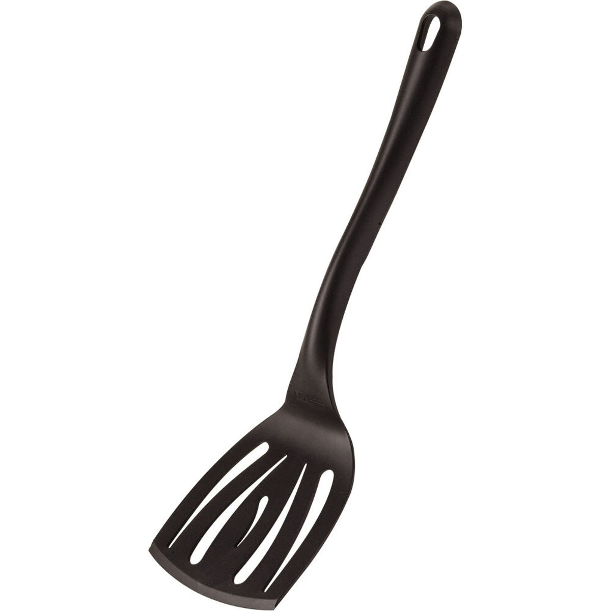 Paderno Bratenwender geschlitzt, aus glasfaserverstärktem Material, schwarz 35 cm (L); schwarz