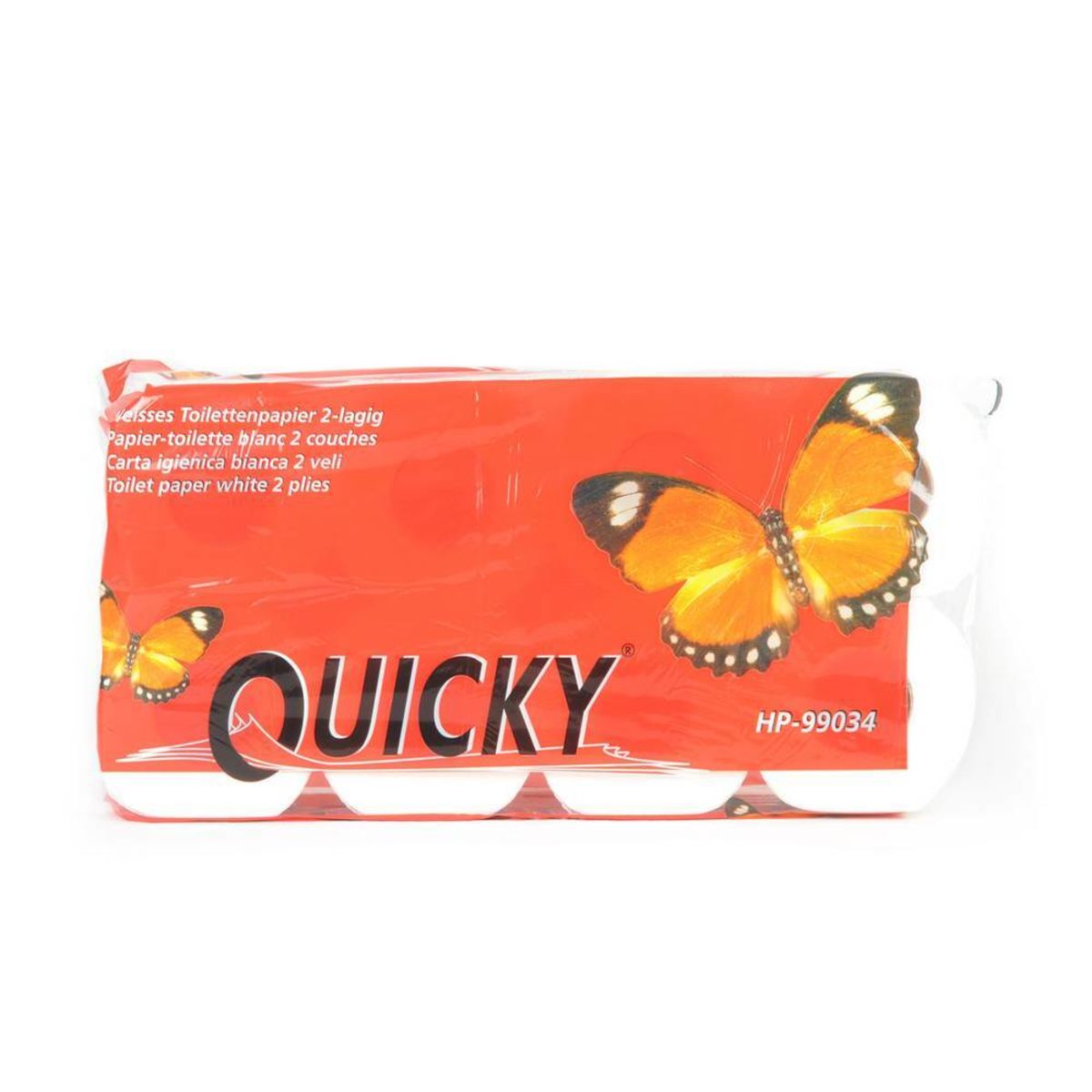 Plock Toilettenpapier 2-lagig, 250 Blatt; weiß; 64 Stück / Pack