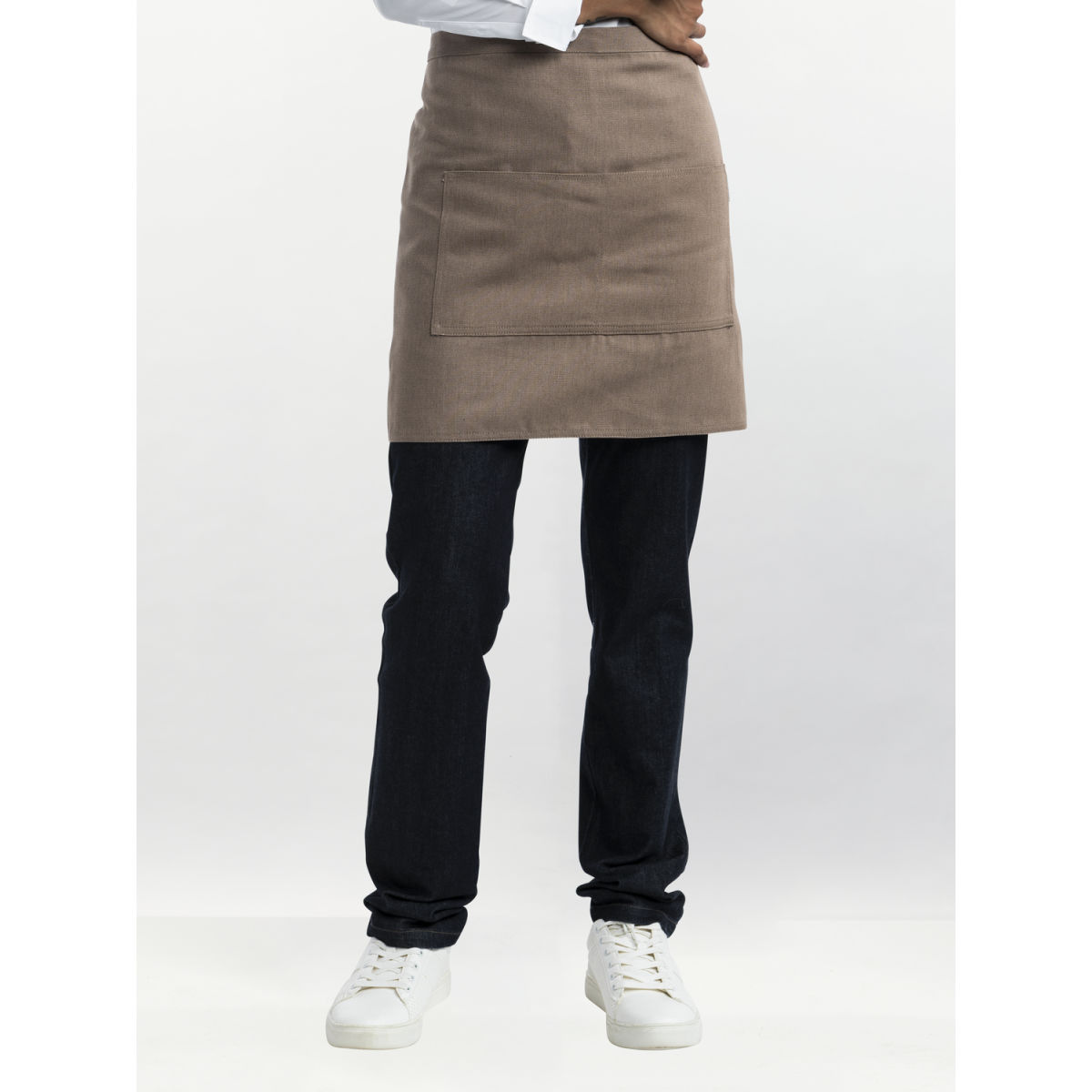 Chaud Devant Bistroschürze Nordic Clay W90 – L45 45x90 cm (LxB); sand