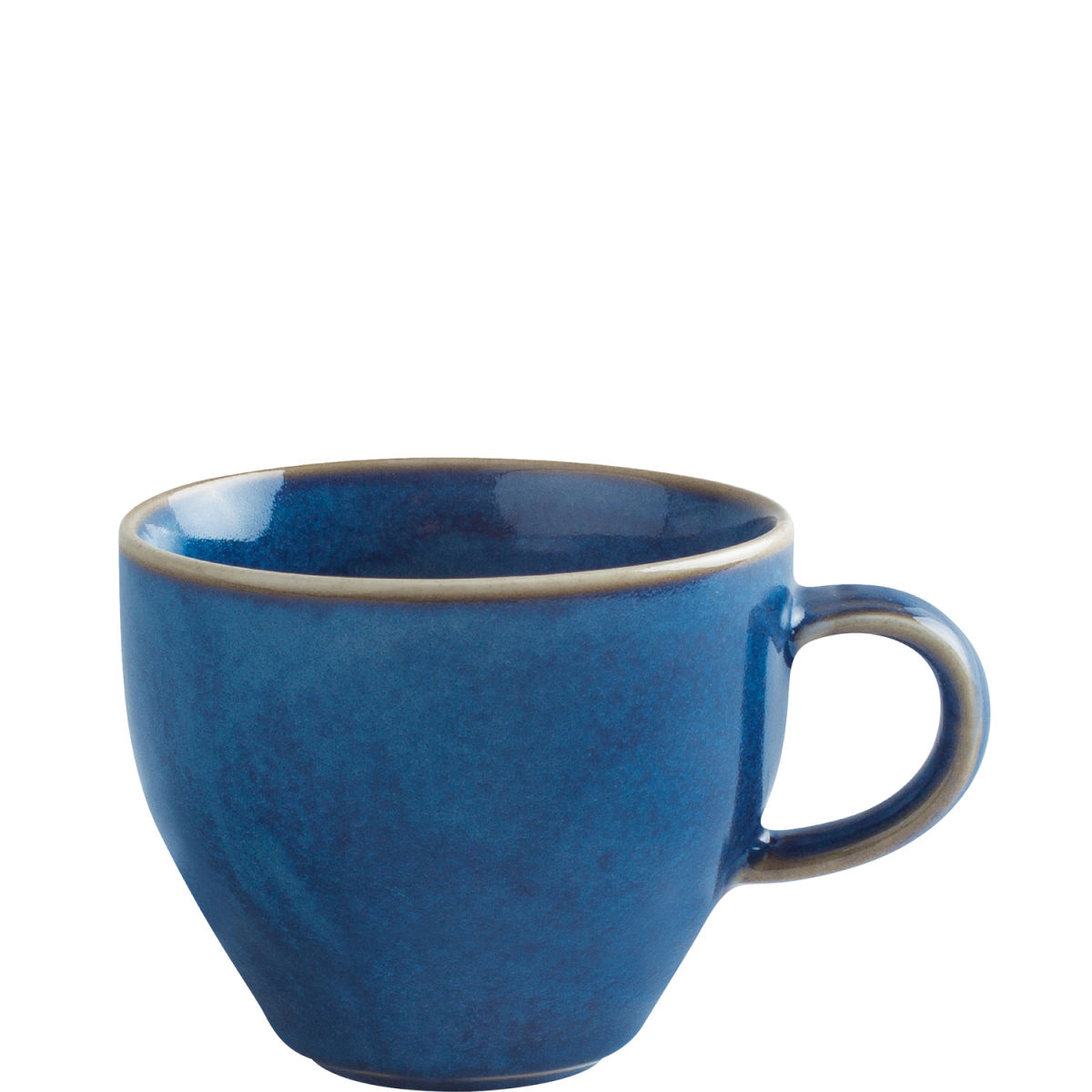 Kahla Milchkaffee-Obertasse Homestyle 420 ml, 10x8.4 cm (ØxH); dunkelblau; rund; 6 Stück / Pack
