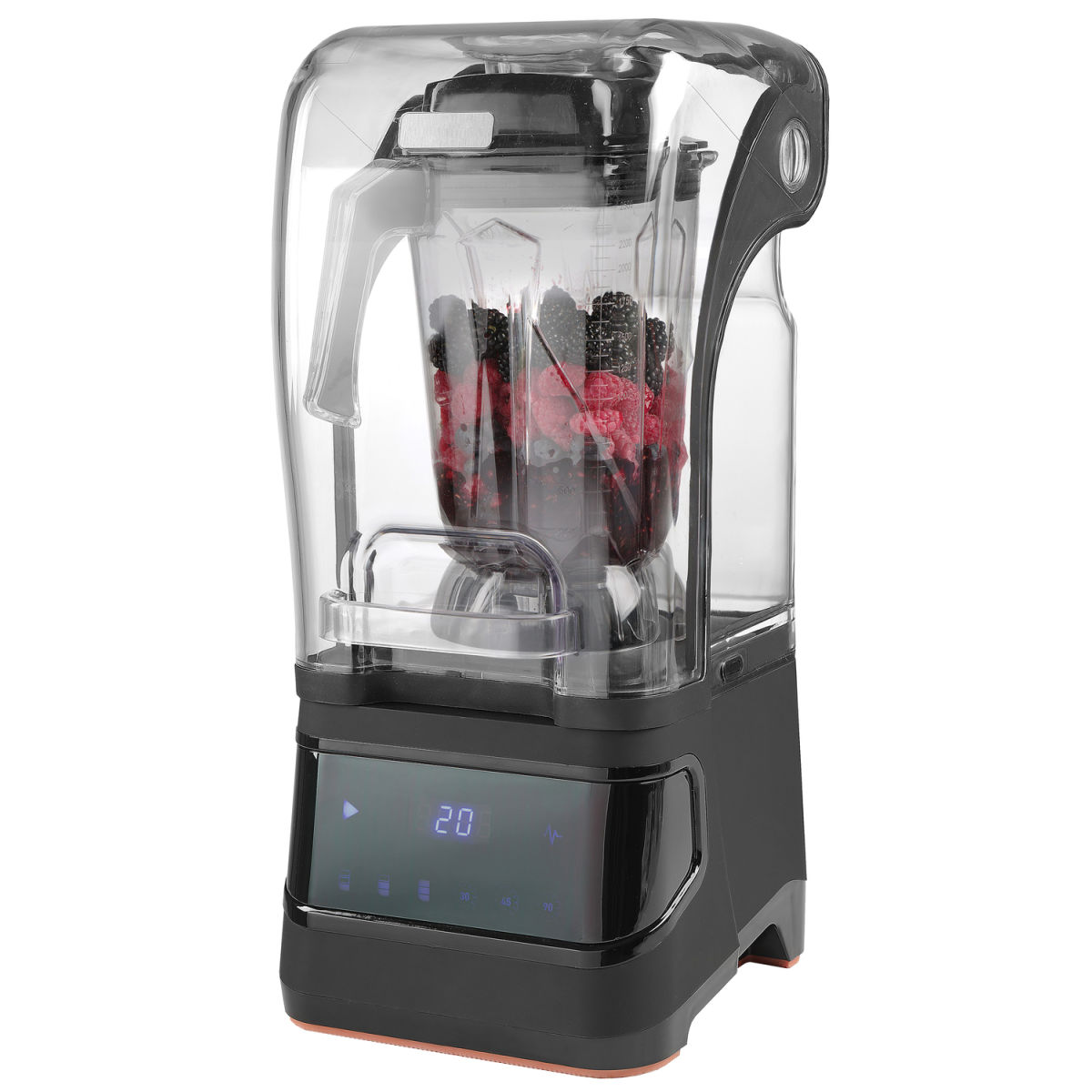 Neumärker Barmixer Touch 25.2x54.7x25.8 cm (BxHxT); schwarz
