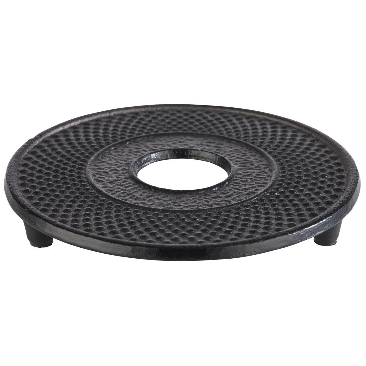 APS Untersetzer ASIA, Gusseisen; 13.5x13.5x13.5 cm (LxBxØ); schwarz; rund