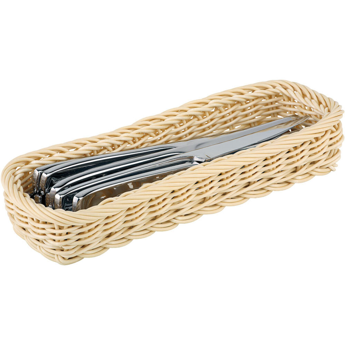 Stalgast Besteckkorb, Polypropylen 27x5 cm (BxH); braun