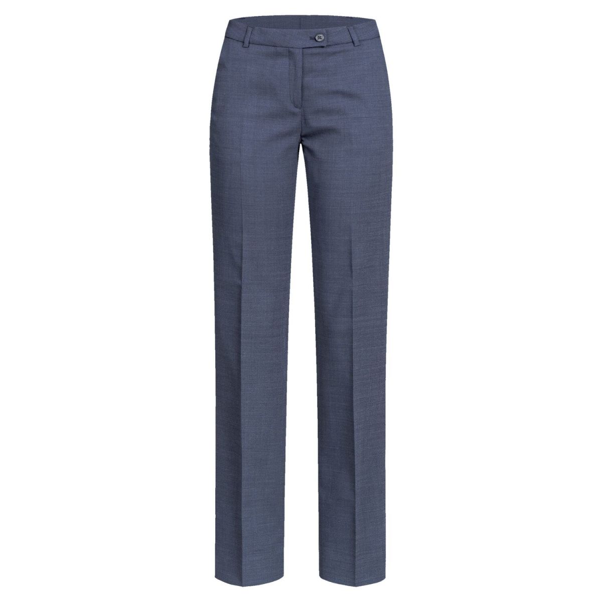 GREIFF Damen-Hose RF Modern 37.5 mittlere Leibhöhe Kleidergröße 48; blau, Paspelierung blau