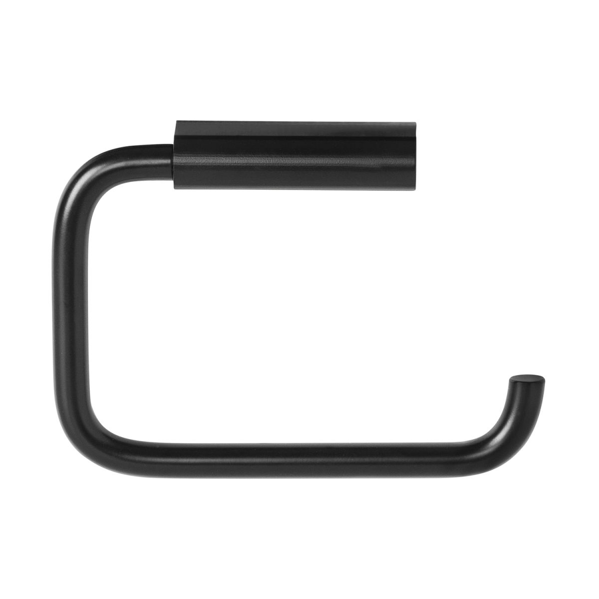 blomus WC-Rollenhalter -MODO- 13x10x1.5 cm (LxBxH); schwarz