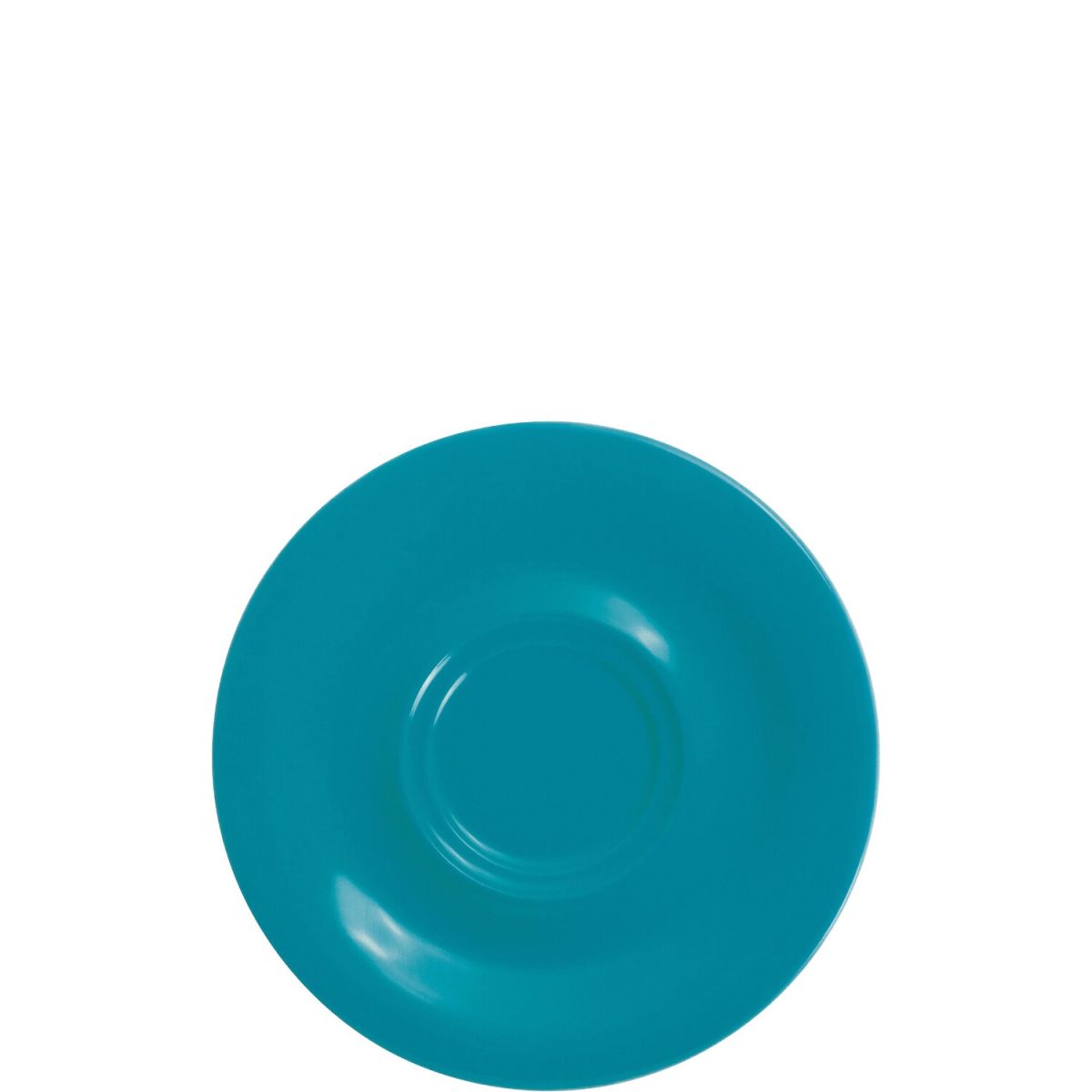 Kahla Untertasse Pronto Colore 15.9x1.8 cm (ØxH); türkis; rund; 6 Stück / Pack