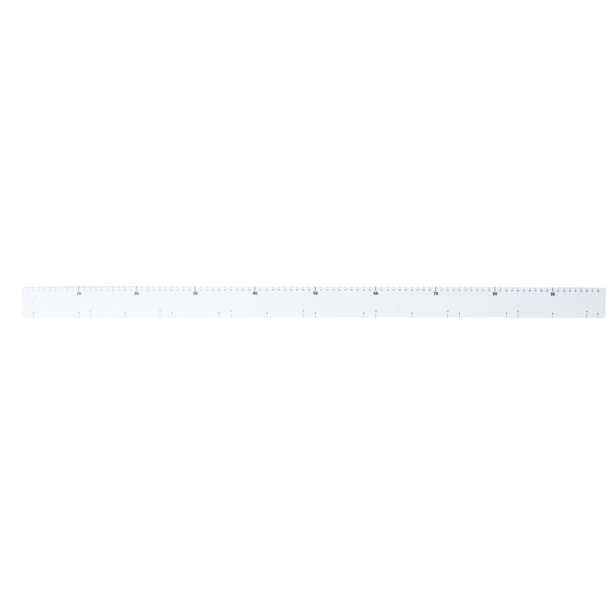 Schneider Backlineal 98x5x0.2 cm (LxBxH); weiß