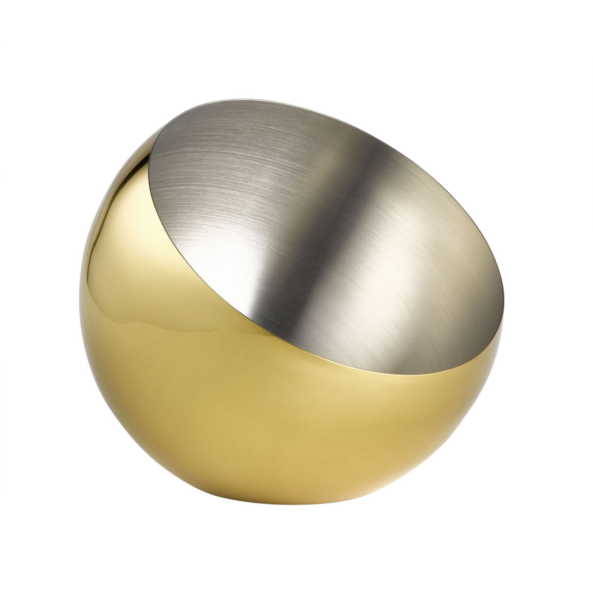 APS Schale SPHERE, Edelstahl 2000 ml, 24x21 cm (ØxH); gold