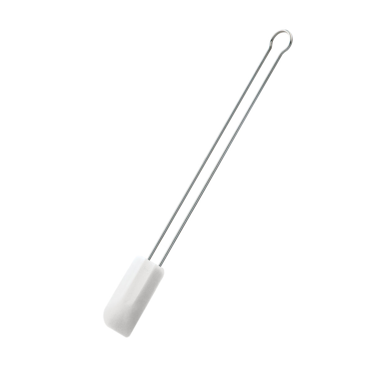 RÖSLE Teigschaber Silikon klein lang 26x2.7x0.7 cm (LxBxH); weiß