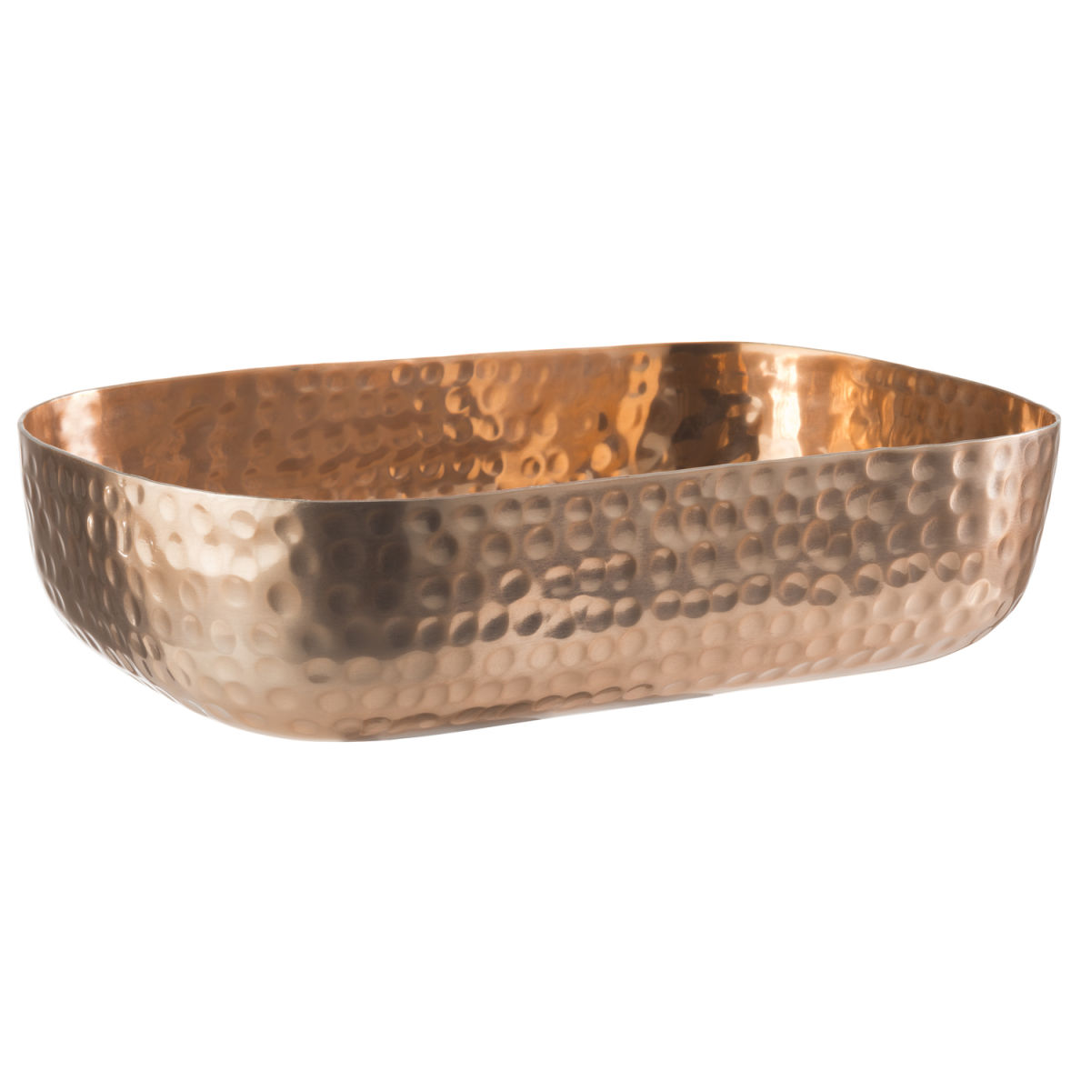 APS Schale CRAFT, Aluminium, groß 1400 ml, 23x15.5x6 cm (LxBxH); kupfer; rechteckig