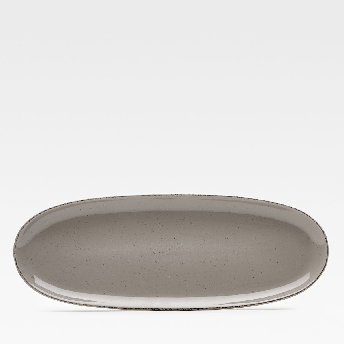 van Well Platte Urban 34x12.5x2.1 cm (LxBxH); braun; oval; 4 Stück / Pack