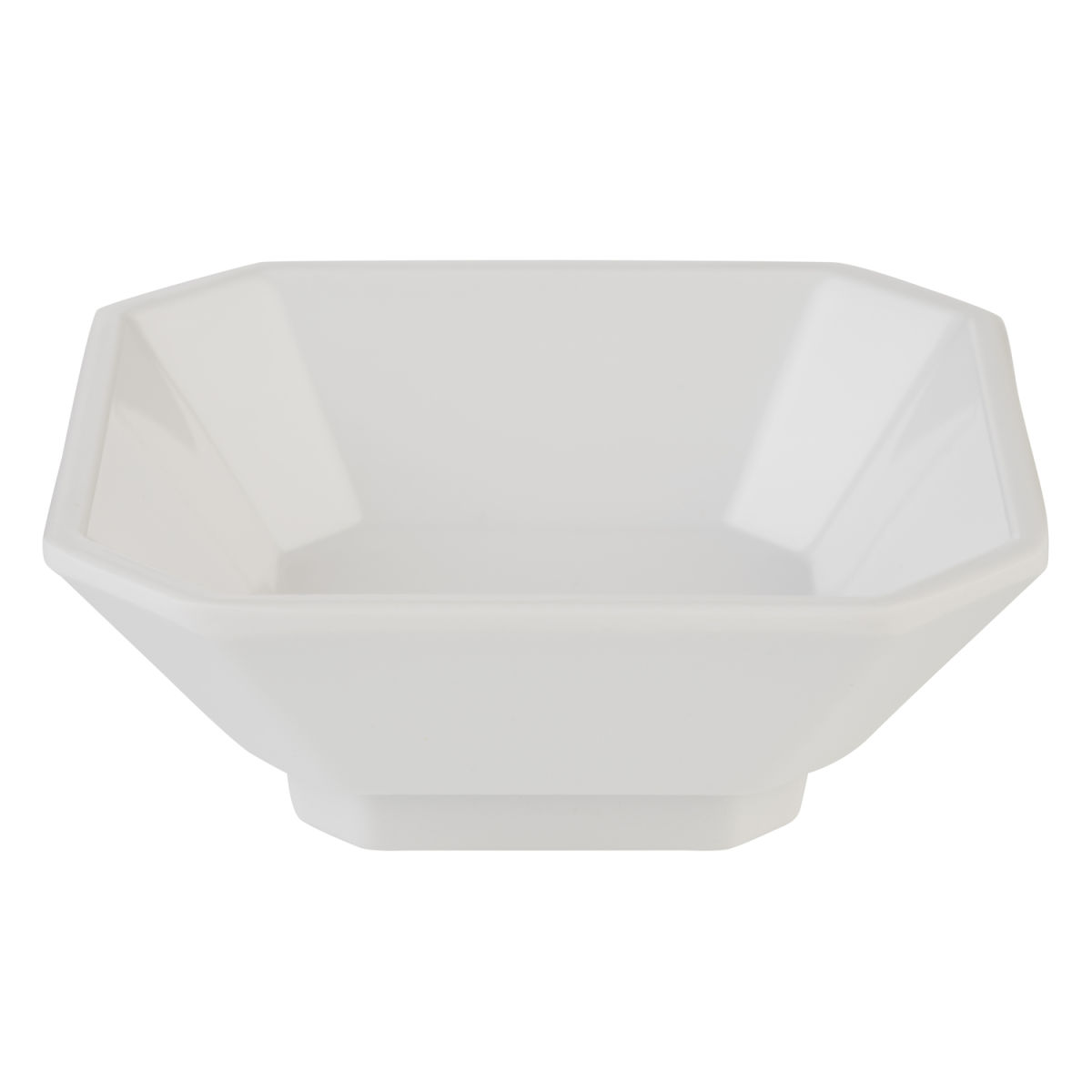 APS Schale MINI, Melamin, eckig 60 ml, 8x8x3 cm (LxBxH); weiß; quadratisch; 24 Stück / Pack