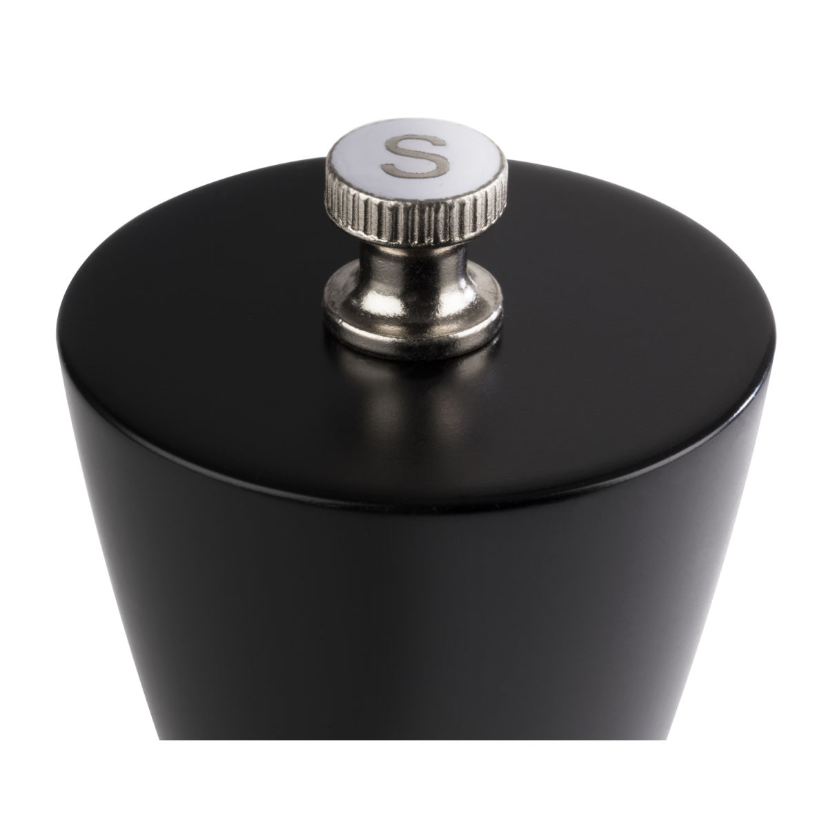 APS Salzmühle ELEMENT; 6x6x18 cm (BxØxH); schwarz/grau