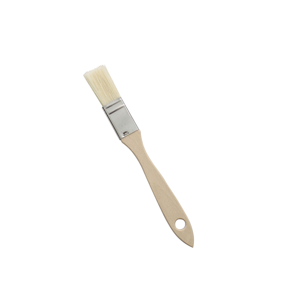 Schneider Pinsel 70% Kunstborsten, 30% Naturschweineborsten mit Holzstiel 18.5x2x0.4 cm (LxBxH); weiß
