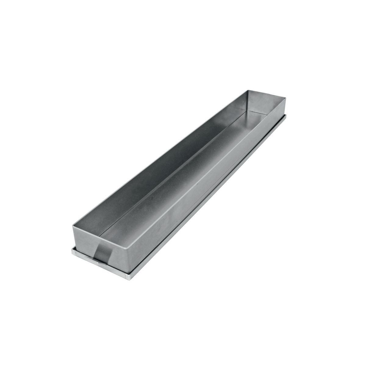 Schneider Schnittkuchenblech 2-teilig 58x10x5 cm (LxBxH); silber