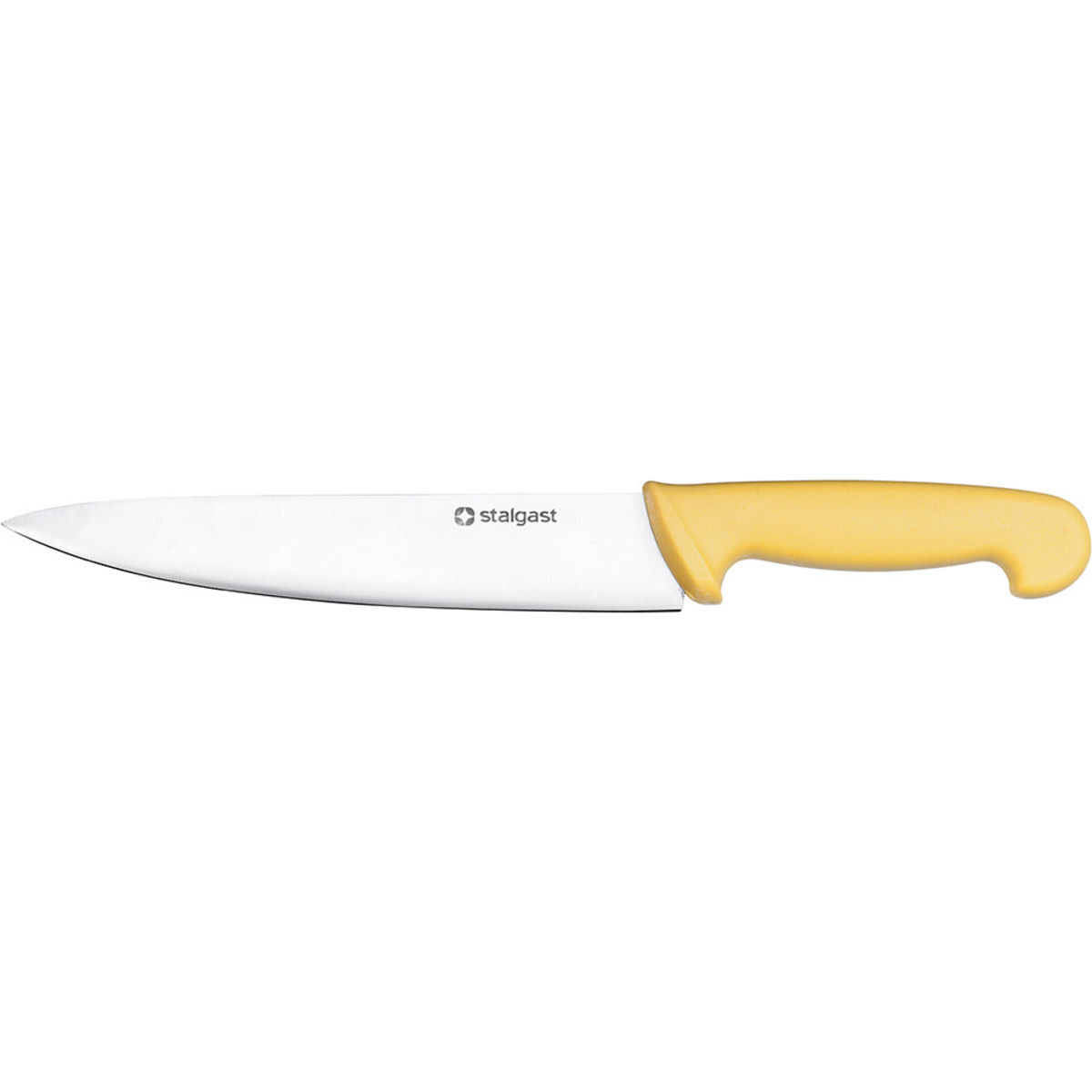 Stalgast Küchenmesser, HACCP, Edelstahlklinge 22 cm (L); gelb