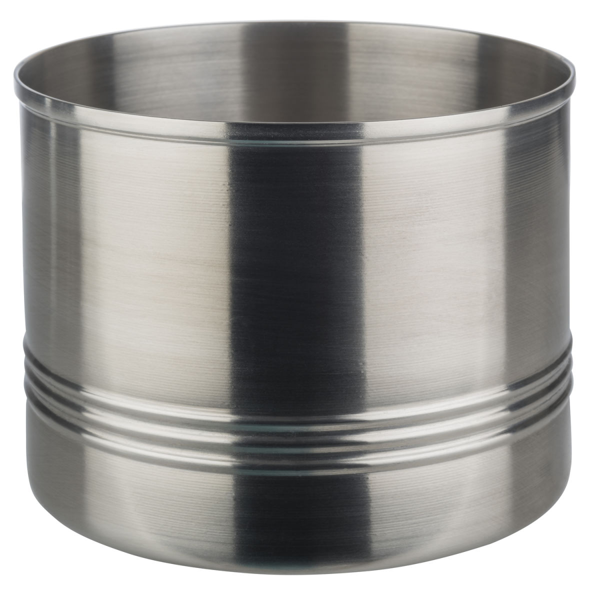 APS Schale SNACKCAN, Edelstahl mattiert 1300 ml, 13.5x10.5 cm (ØxH); edelstahl; rund