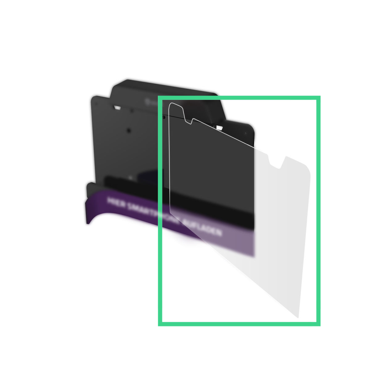 akkut Acryl-Werbeschild für BASIC transparent