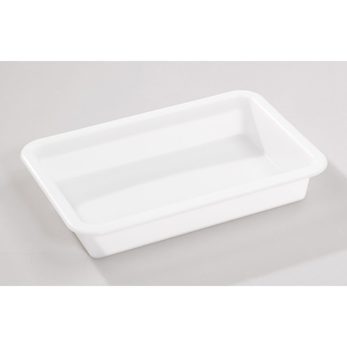 Scaritech Rechteckiger Teigwanne für Bäcker; 14300 ml; weiß; 10 Stück / Pack