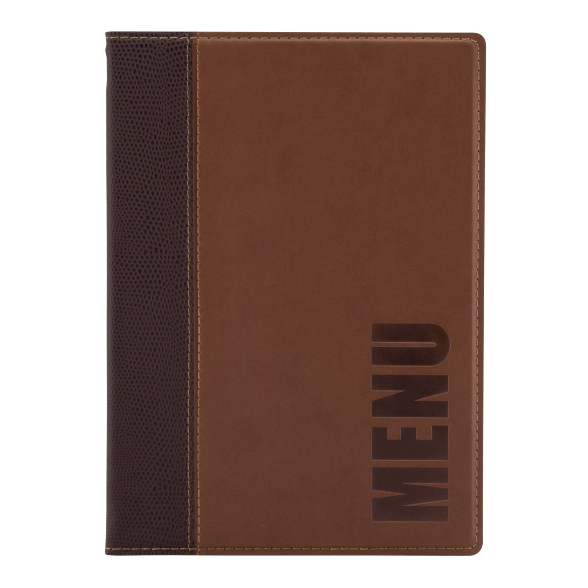 Portamenu A5 Trendy - Similpelle - 4 facciate Securit; 17.5x25 cm (LxH); beige