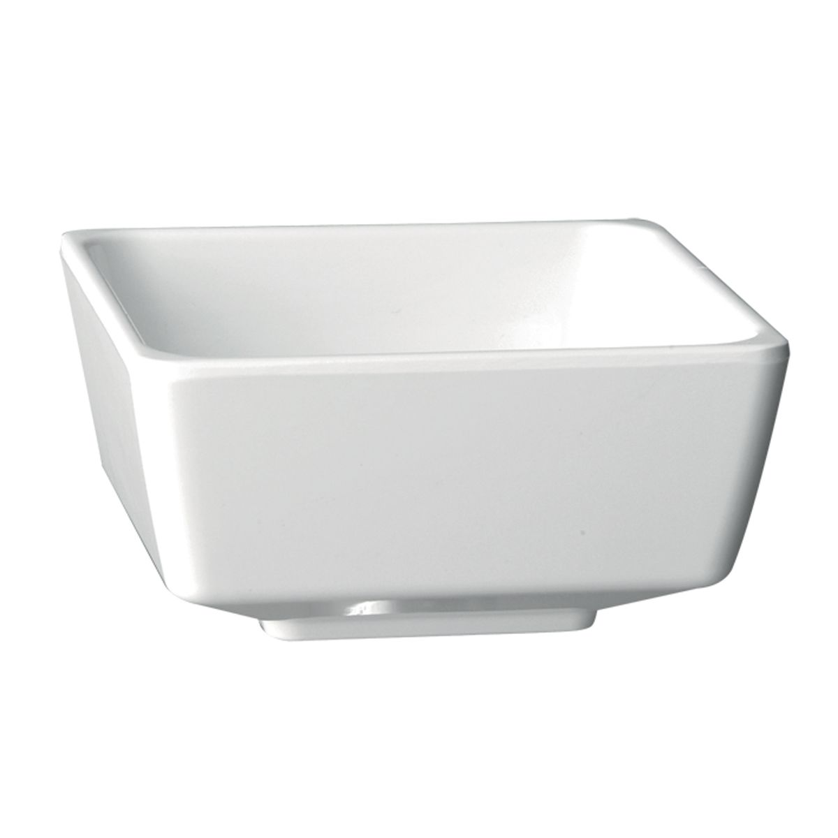 APS Schale FLOAT, Melamin, eckig 160 ml, 9x9x4.5 cm (LxBxH); weiß; quadratisch