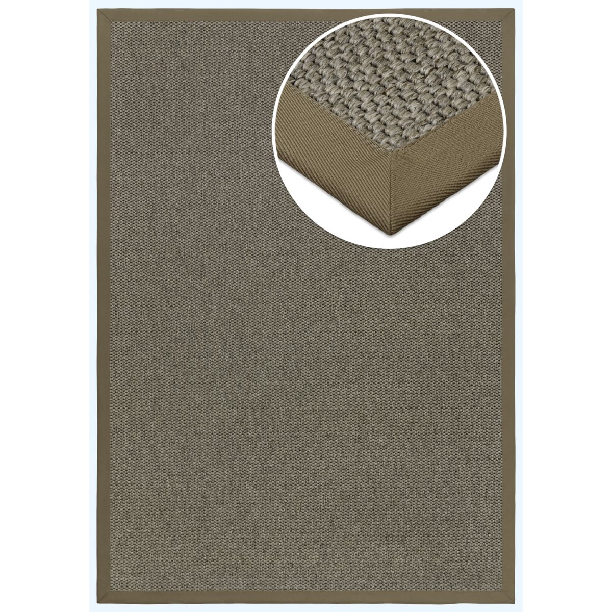 Grundstoff In- & Outdoor Teppich Cordoba 190x133 cm (LxB); braun