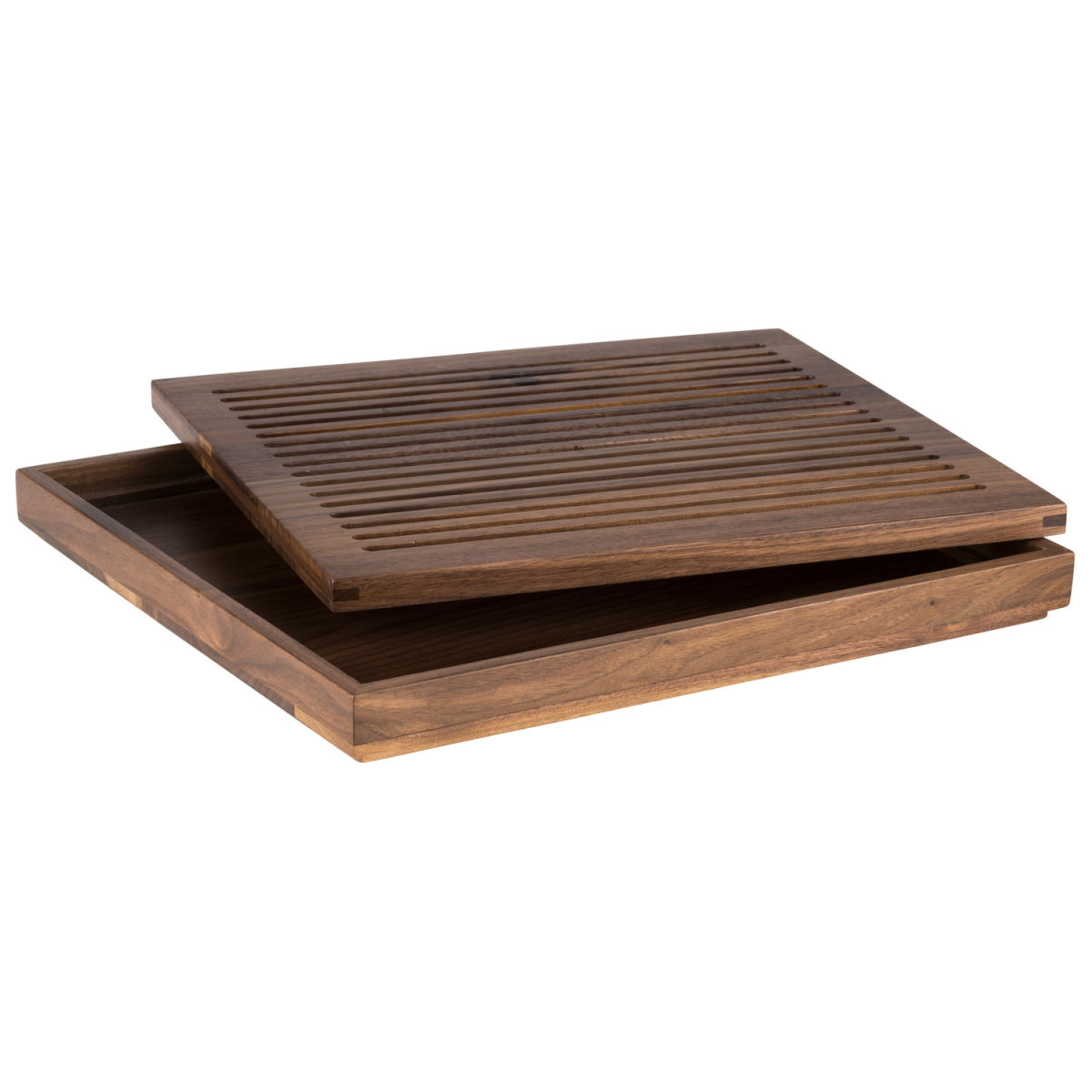APS Brotschneidebrett GN 2/3 35.4x32.5x3.5 cm (LxBxH); braun; rechteckig