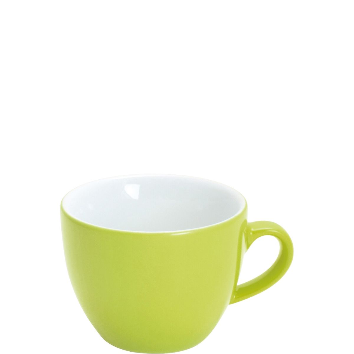 Kahla Espresso-Obertasse Pronto Colore 80 ml, 6.4x5.1 cm (ØxH); limettengrün; rund; 6 Stück / Pack