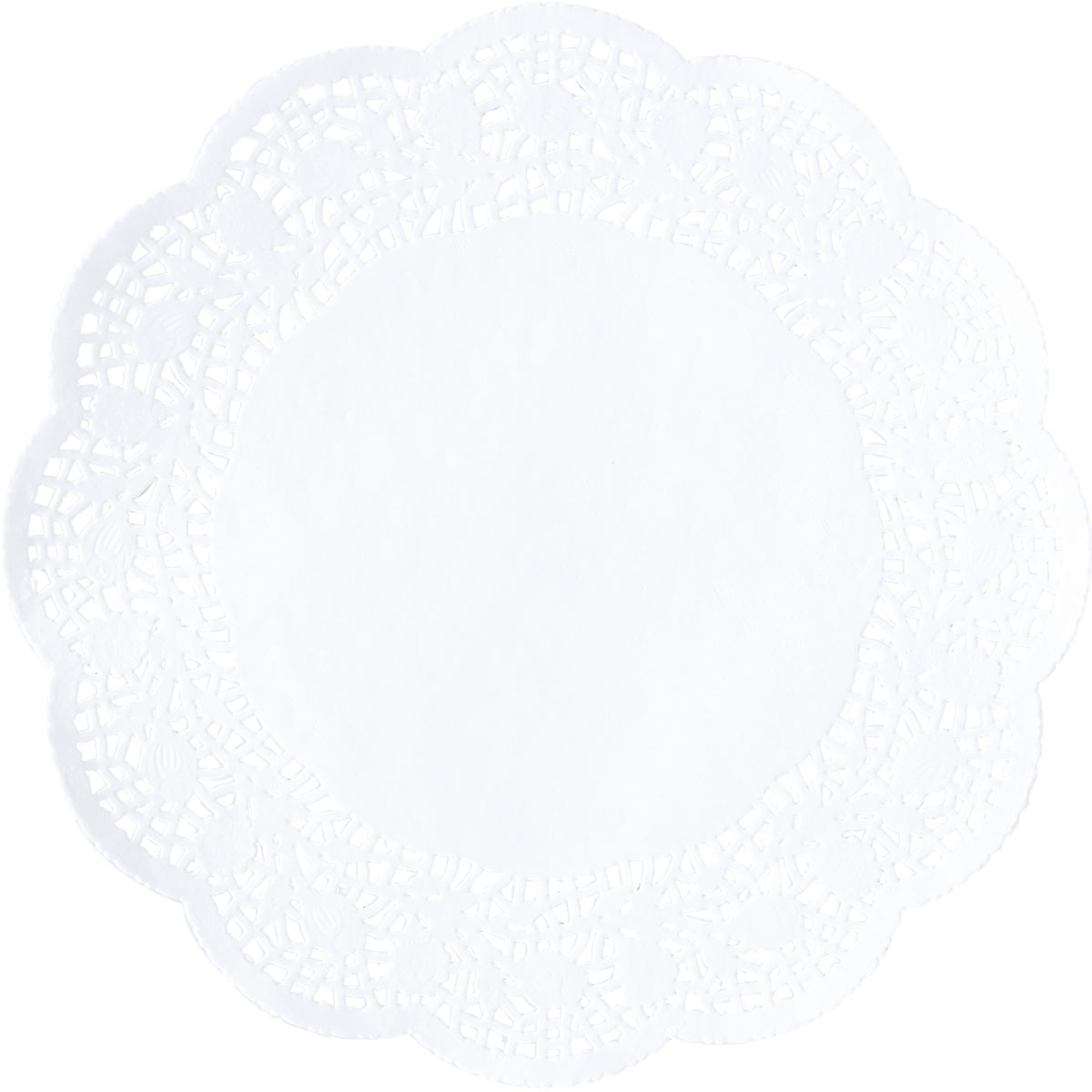 Schneider Tortenspitzen 32 cm (Ø); weiß; 100 Stück / Pack