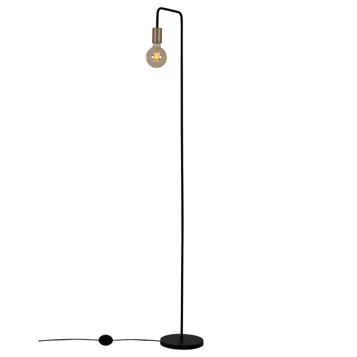 NÄVE Leuchten Stehleuchte MODO 20.5x20.5x150 cm (LxBxH); schwarz; Gestell schwarz