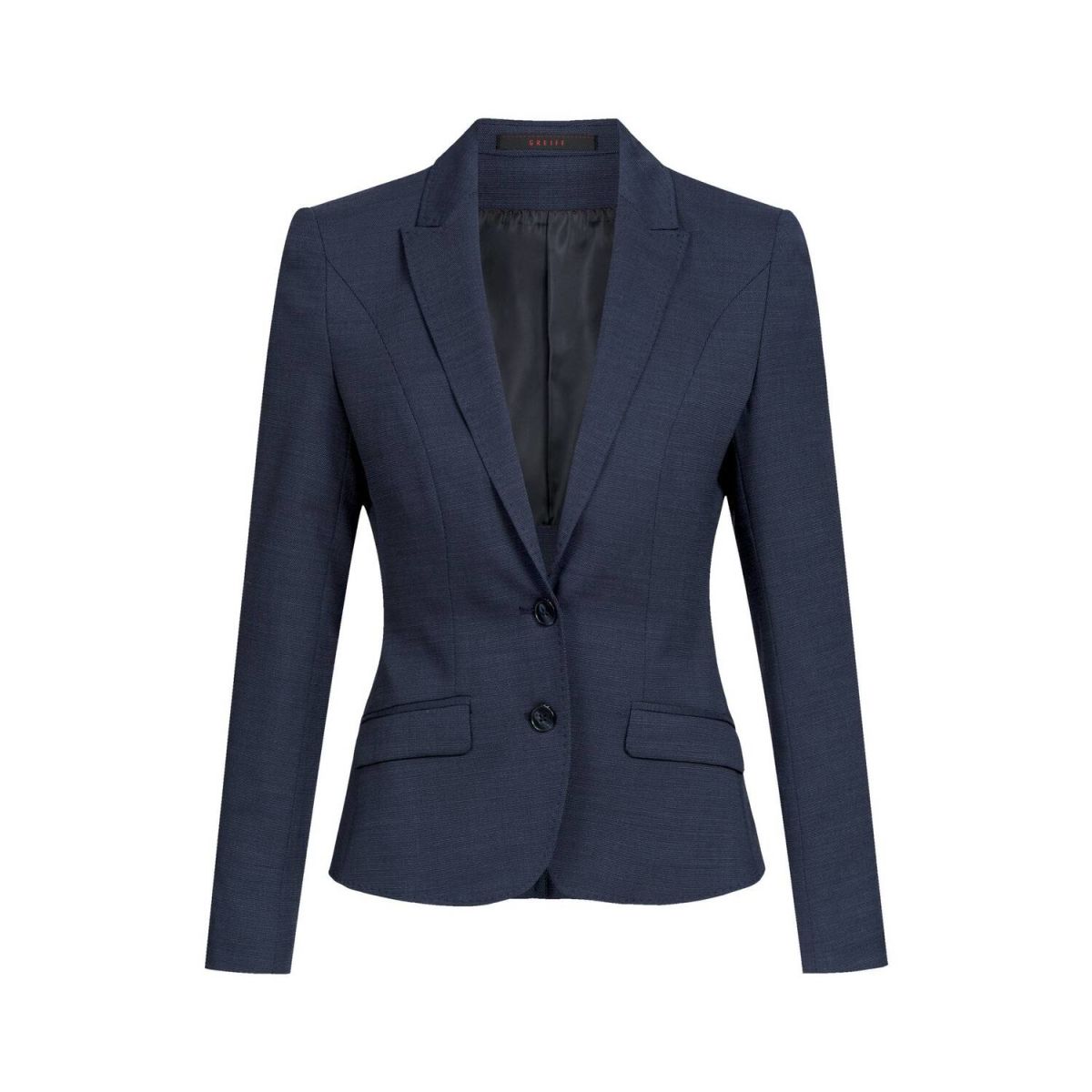 GREIFF Damen-Blazer SF Modern 37.5 Pinpoint Kleidergröße 40; dunkelblau