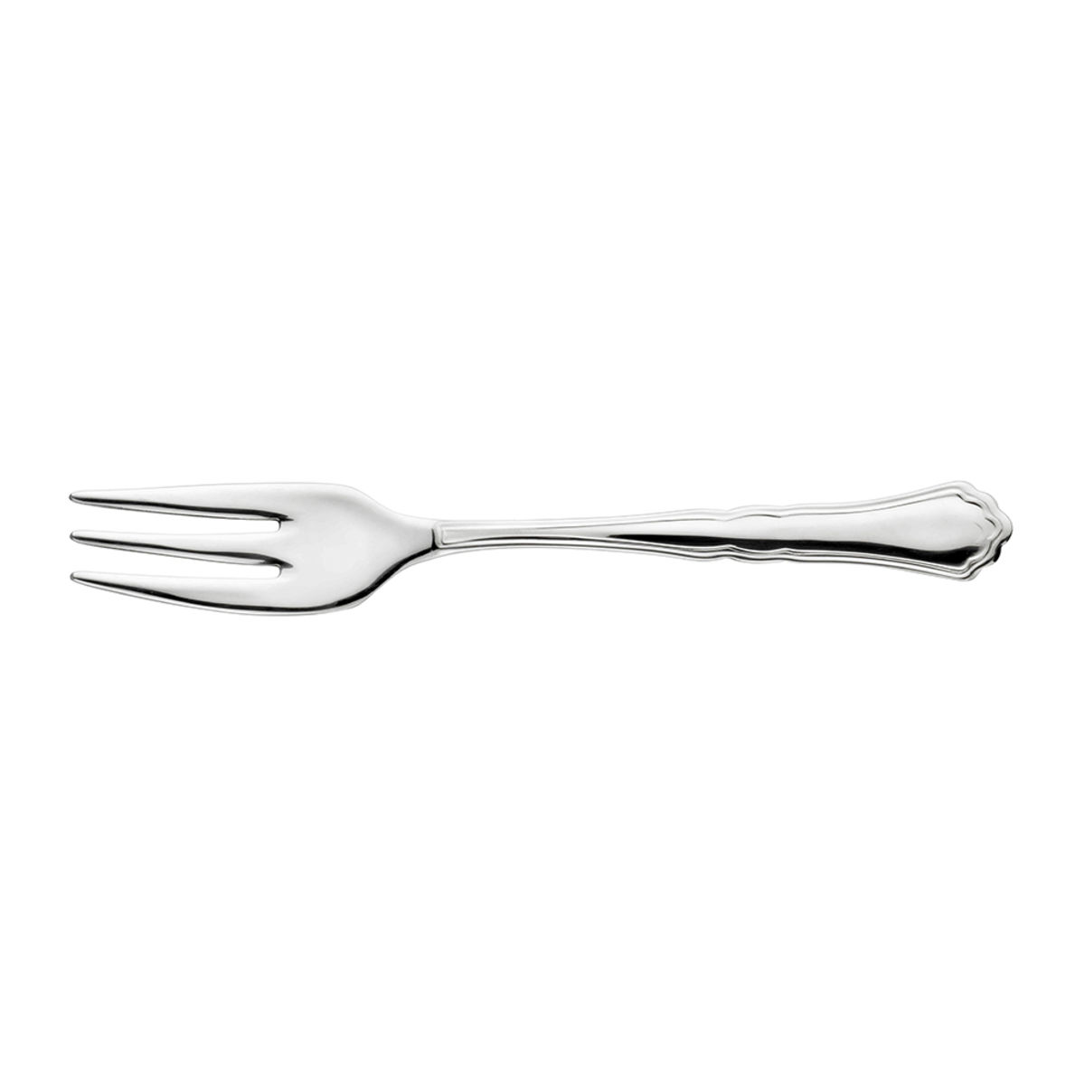 Forchetta da dolce SETTECENTO Pintinox; 14.8 cm (L); argento; 12 pz. / Pacco