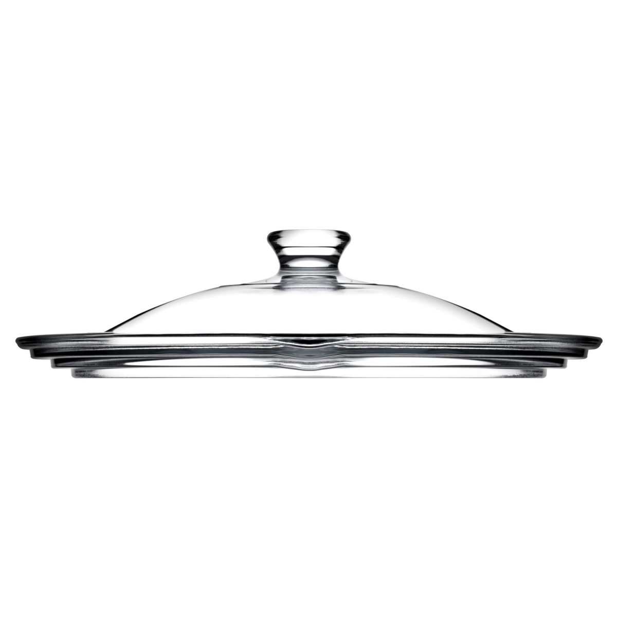 Pasabahçe Glasdeckel, universell für Schalen Ø 240, 260, 280 mm 29x7.3 cm (ØxH); transparent; rund